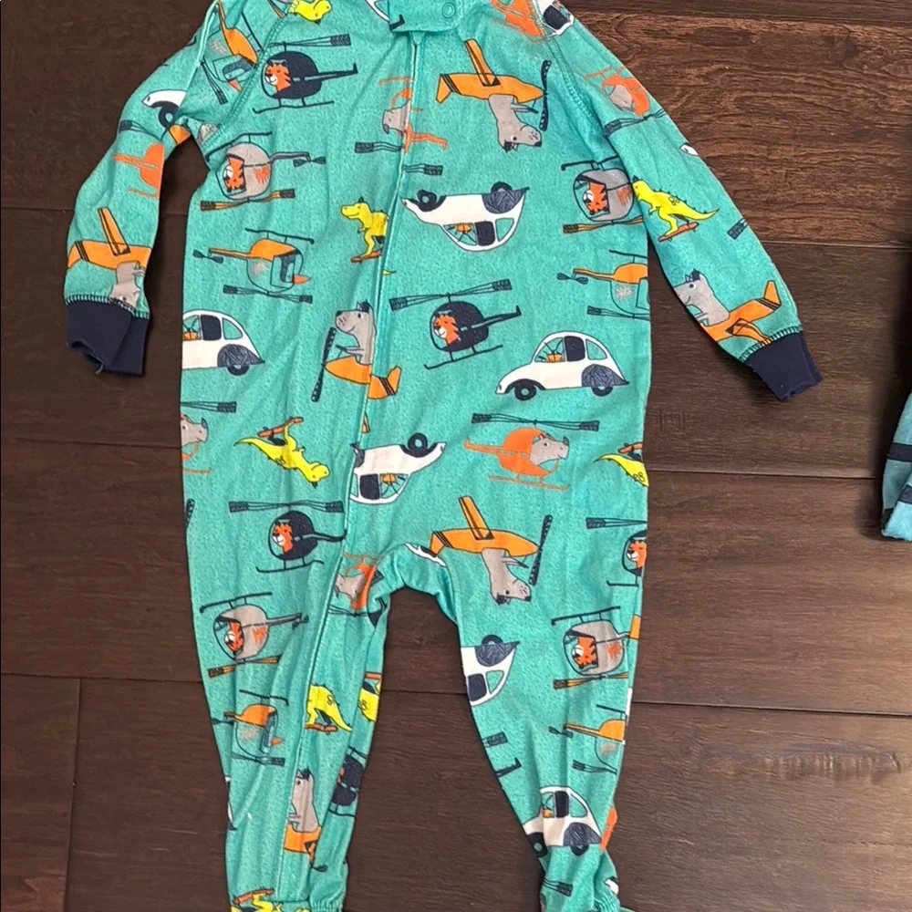 Large Bundle of Simple Joys by Carter's Baby Sleep and Play Footie Pajamas